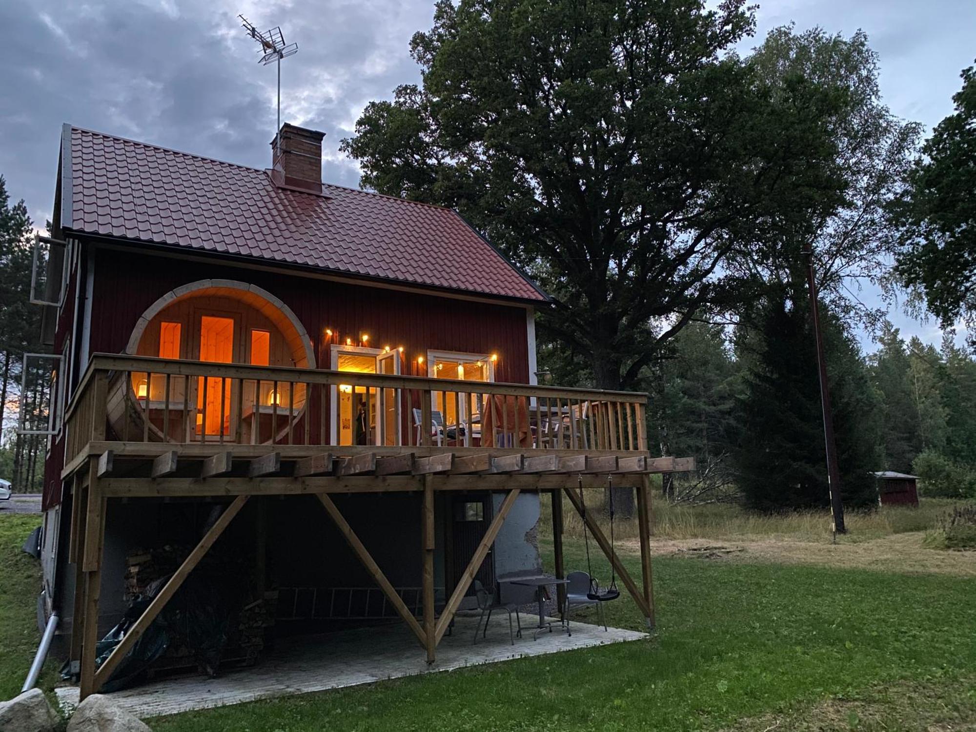 Ferienhaus Smaland Fågelfors Buitenkant foto